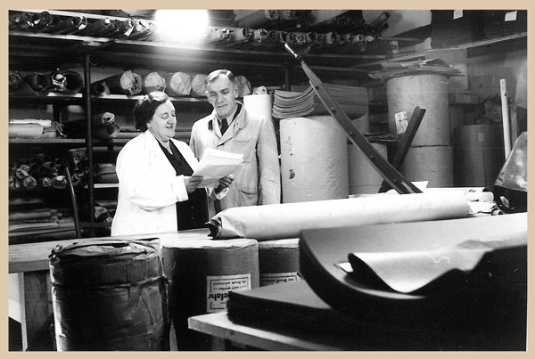 Blanket production 1950s