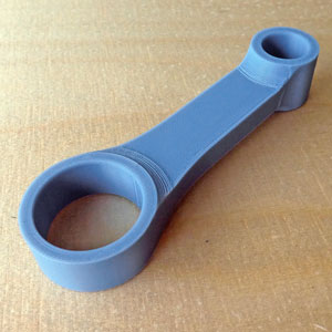 Pleuelstange, im 3D-Verfahren gedruckt